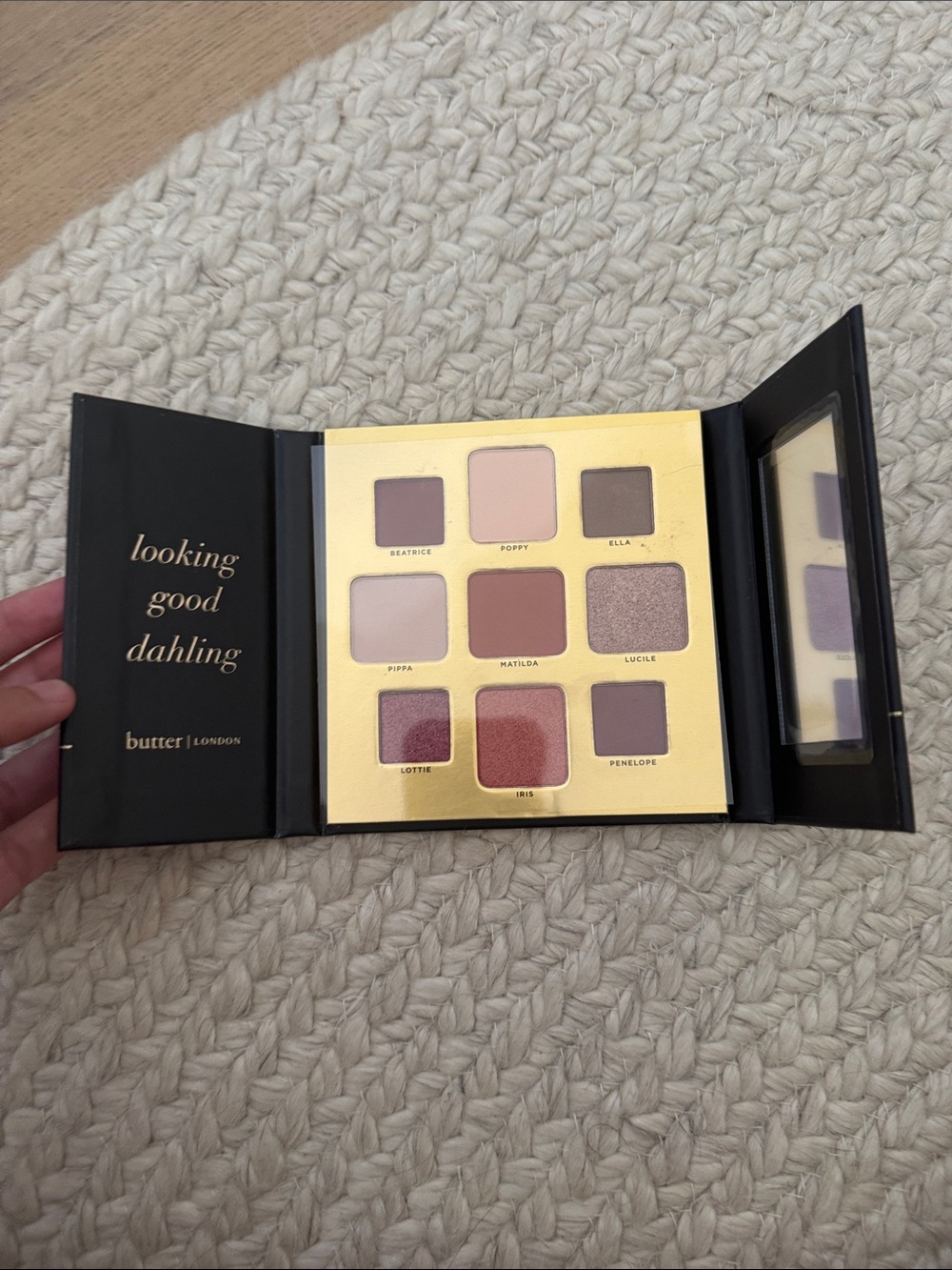 butter LONDON Looking Good Dahling Eyeshadow Palette - Pink/Brown Shades